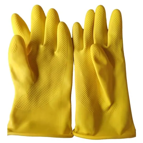 rubber hand gloves
