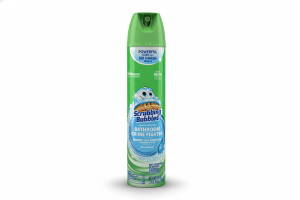 Scrubbing Bubbles Bathroom Grime Fighter Aerosol Cleaner