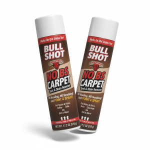 BULL SHOT NO BS CARPET Spot & Stain Remover (Enzyme-Powered Formula)