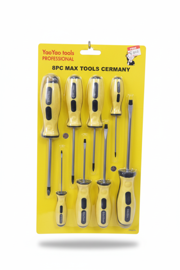 YaoYao Tools Professional 8-Piece Screwdriver Set (MAX TOOLS GERMANY) YaoYao Tools Professional 8-Piece Screwdriver Set (MAX TOOLS GERMANY)
